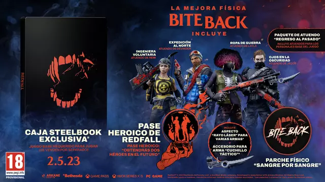 Comprar Redfall Edición Deluxe Bite Back Xbox Series Deluxe Bite Back