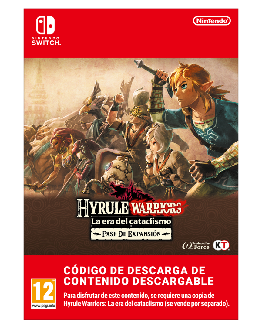Hyrule warriors: la era del cataclismo pase de expansión