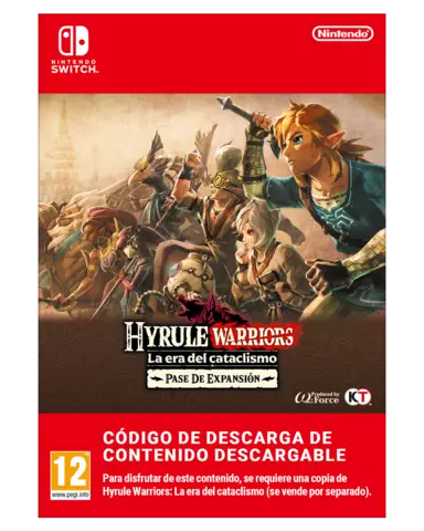 Comprar Hyrule Warriors: La Era del Cataclismo Pase de Expansión Nintendo eShop Switch
