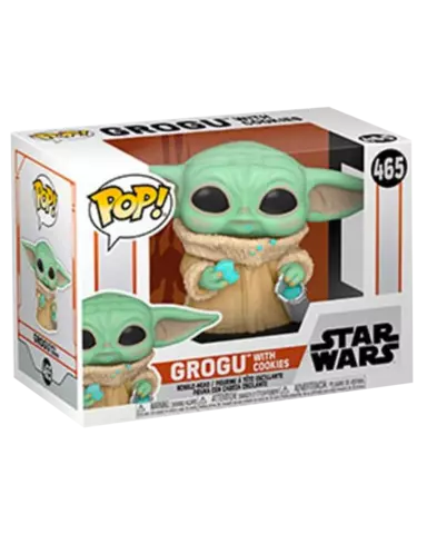 Comprar Figura POP! Baby Yoda con Galletas Star Wars: The Mandalorian Figuras