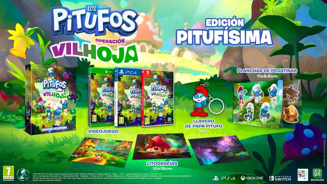 Comprar Los Pitufos Operación Vilhoja Edición Pitufísima Xbox One Limitada
