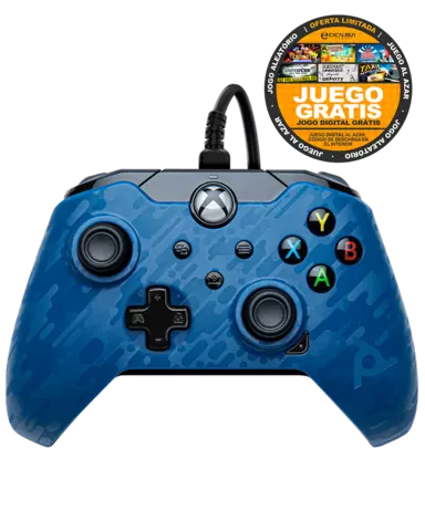 Comprar Mando Azul Revenant con Cable Licenciado  - Xbox Series, Xbox One, PC, Mandos