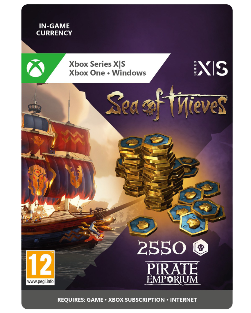 Sea of thieves captains ancient coin pack 2550