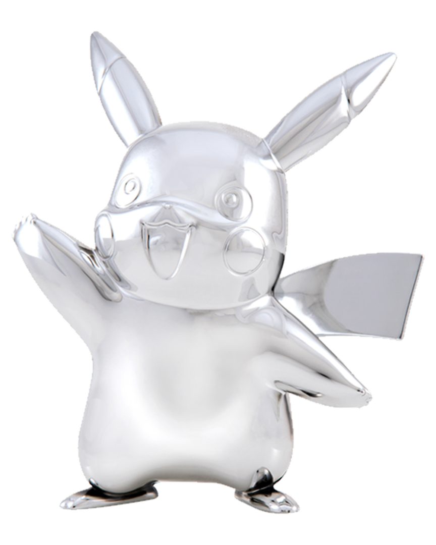 Figura Pikachu Plateada 25º Celebracion 8 cm