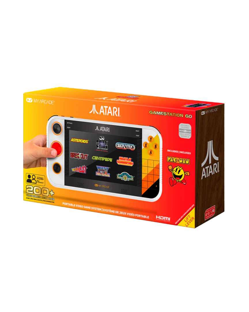 Consola gamestation go atari portable gaming system