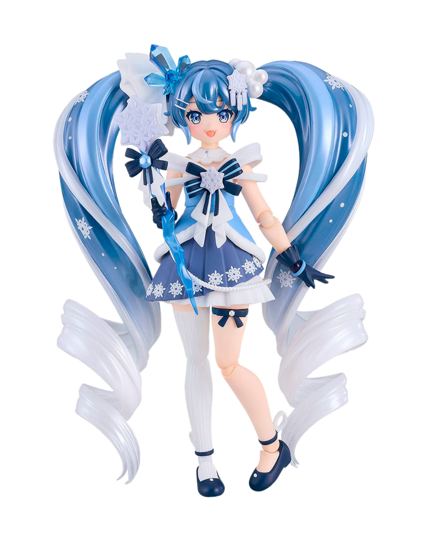 Figura snow miku character vocal series 01: crystal snow ver. figma good smile