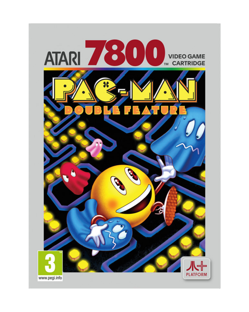 Cartucho Atari 7800 Pac-Man Double Feature