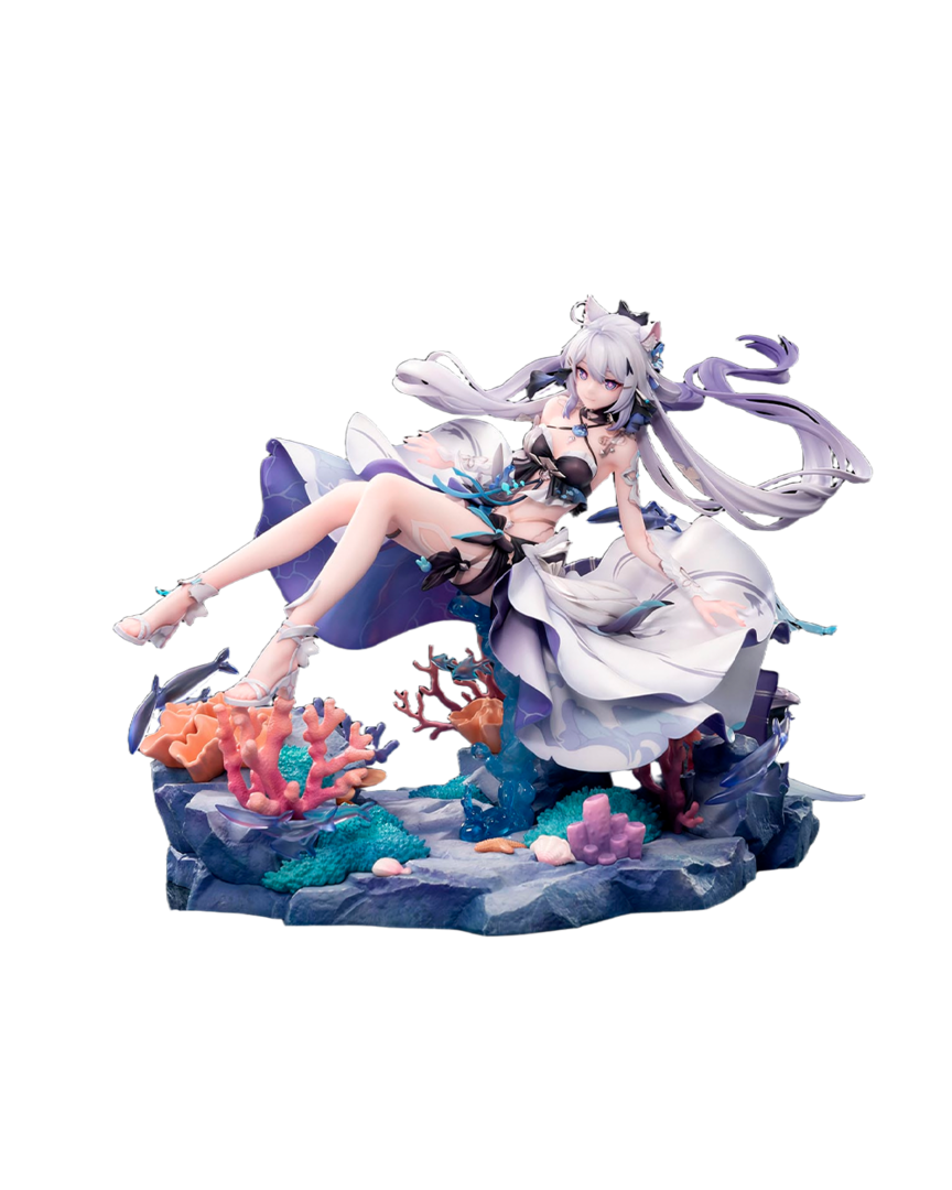 Figura kiana honkai impact 3rd herrscher of finality: selenic ripples ver. bonus ed. 1/7 myethos
