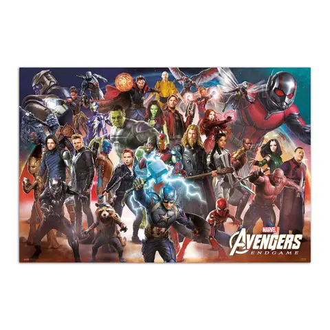 Comprar Poster Marvel Los Vengadores: Endgame Line Up 