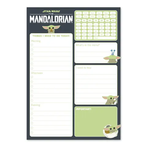 Comprar Bloc Notas De Escritorio The Mandalorian 