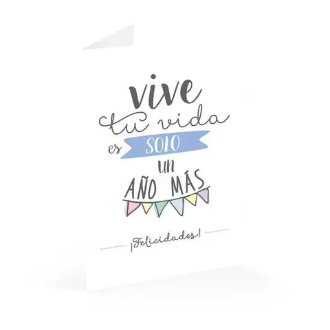 Comprar Tarjeta Felicitacion A4 Amelie 2 