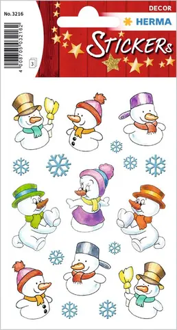 Comprar Pegatinas Decor Muñeco De Nieve 