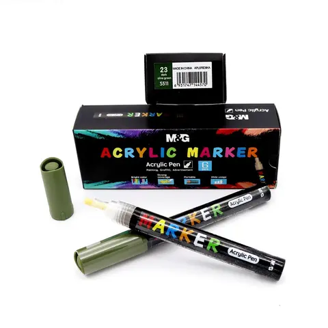 Comprar Set Rotuladores Pintura Acrilica Verde 23 S511 
