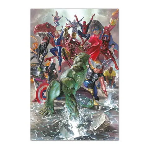 Comprar Poster Marvel Los Vengadores - Marvel Legacy By Alex Ross 