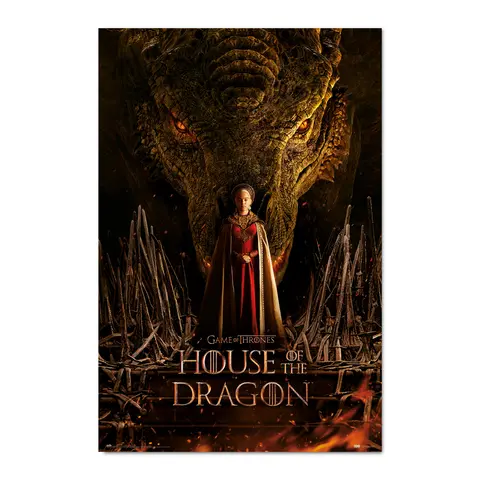 Poster La Casa Del Dragon Rhaenyra Targaryen
