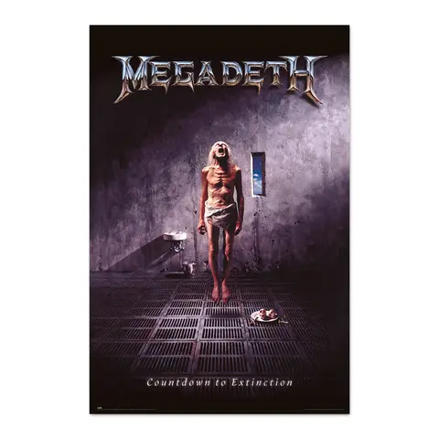 Comprar Poster Megadeth Countdown To Extinction 