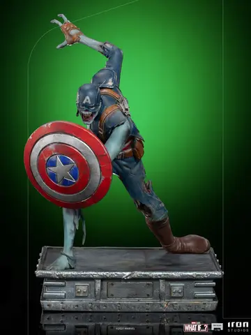 Comprar Figura Art Scale Marvel What If Capitan America Zombie Figuras
