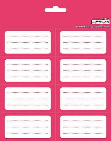 Comprar Etiquetas Adhesivas Color Pink 