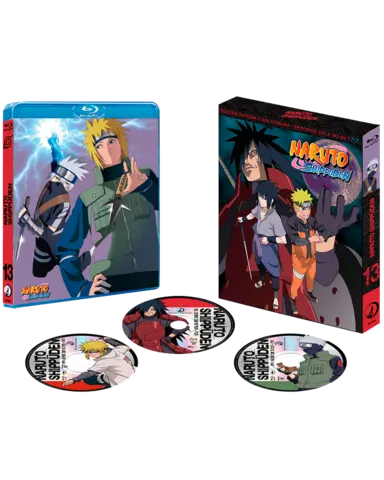 Naruto Shippuden Box 13 Episodios 320 A 345 Edición Blu-ray