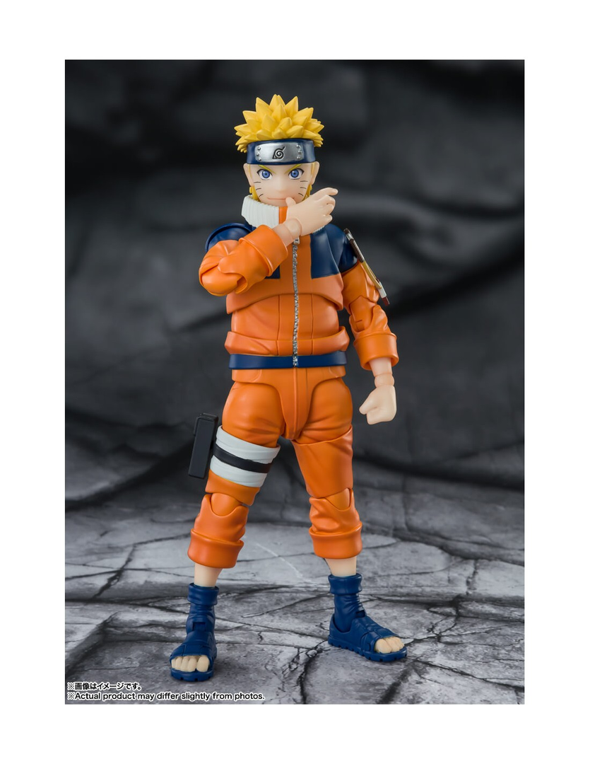 TAMASHII NATIONS - NARUTO - NARUTO UZUMAKI - El ninja n.º 1 más impredecible - (Reedición) S.H.Figuarts - Figura de acción