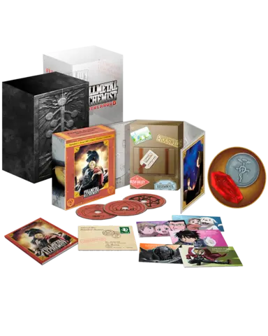 Comprar Fullmetal Alchemist: Brotherhood Box 1 Episodios 1 a 26 Edición Bluray Coleccionista Blu-ray