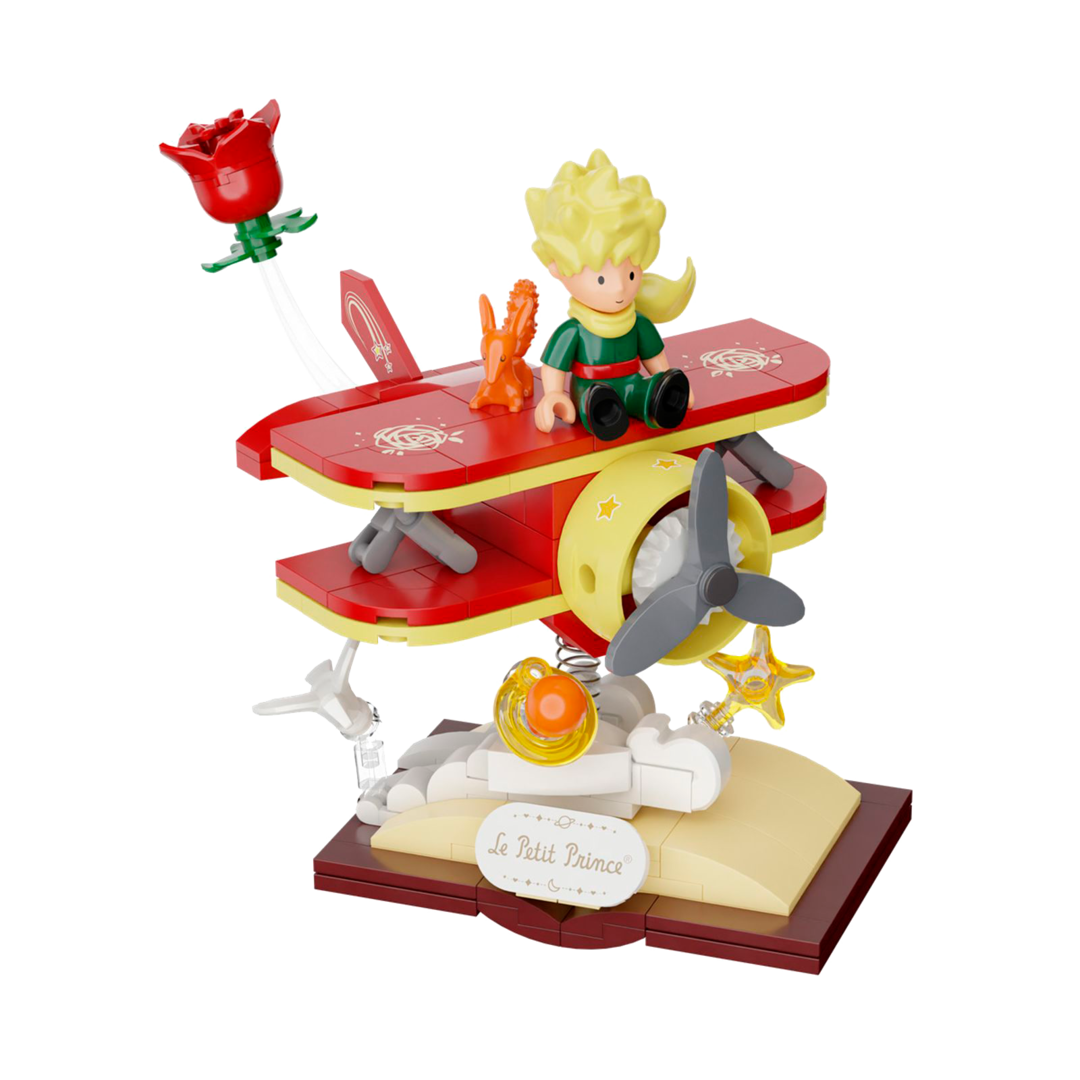 Starry ride plane set de construcción 13,7 cm el principito skatekart series