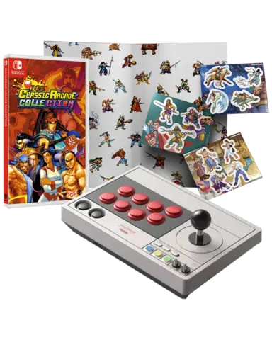 IGS Classic Arcade Collection + Arcade Stick para Nintendo Switch 8Bitdo 
