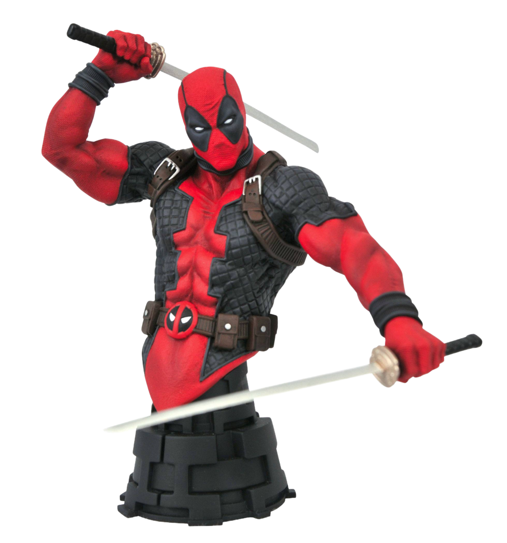 Busto deadpool marvel comics diamond select