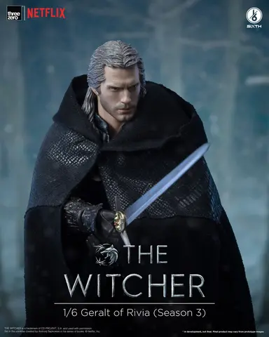 Reservar Figura Geralt de Rivia The Witcher Temporada 3 ThreeZero Figuras Estándar