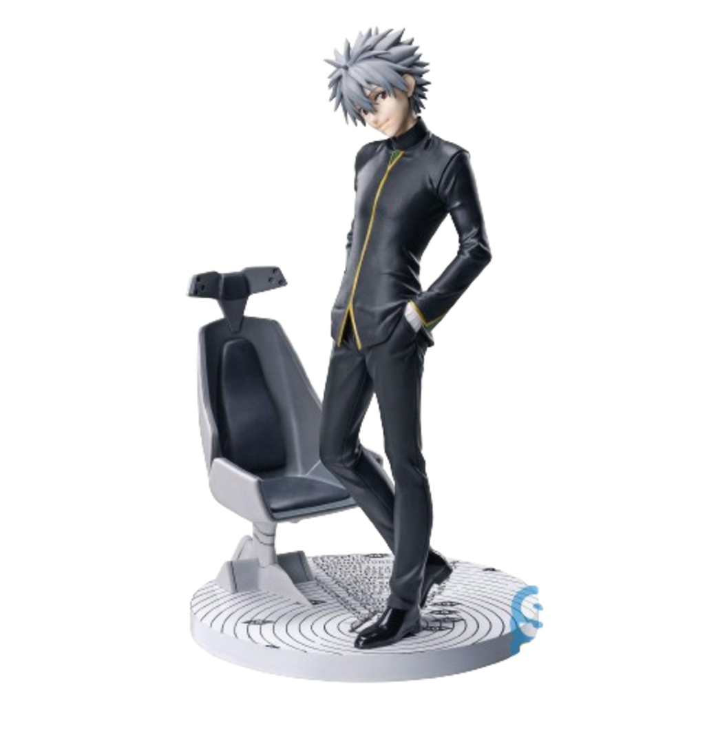 Figura evangelion thrice upon a time kaworu nagisa commander suit ver. 2 20 cm