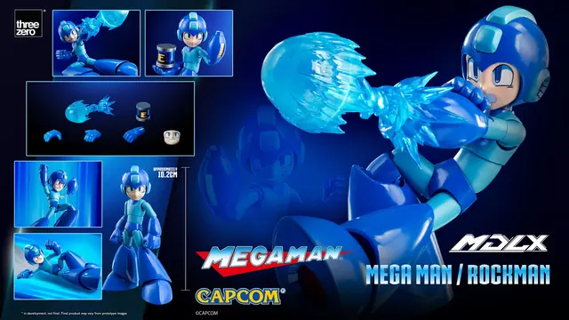 Reservar Figura Mega Man Rockman MDLX ThreeZero Figuras de Videojuegos Estándar