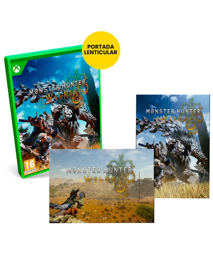 Monster hunter wilds edicion lenticular