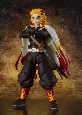 Reservar  Figura Kyojuro Rengoku Demon Slayer: Kimetsu no Yaiba SH Figuarts Figuras Estándar