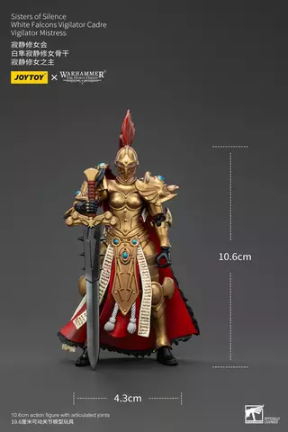 Reservar Figura Vigilante Cadre Warhammer Halcones Blancos Warhammer JoyToy Figuras Estándar