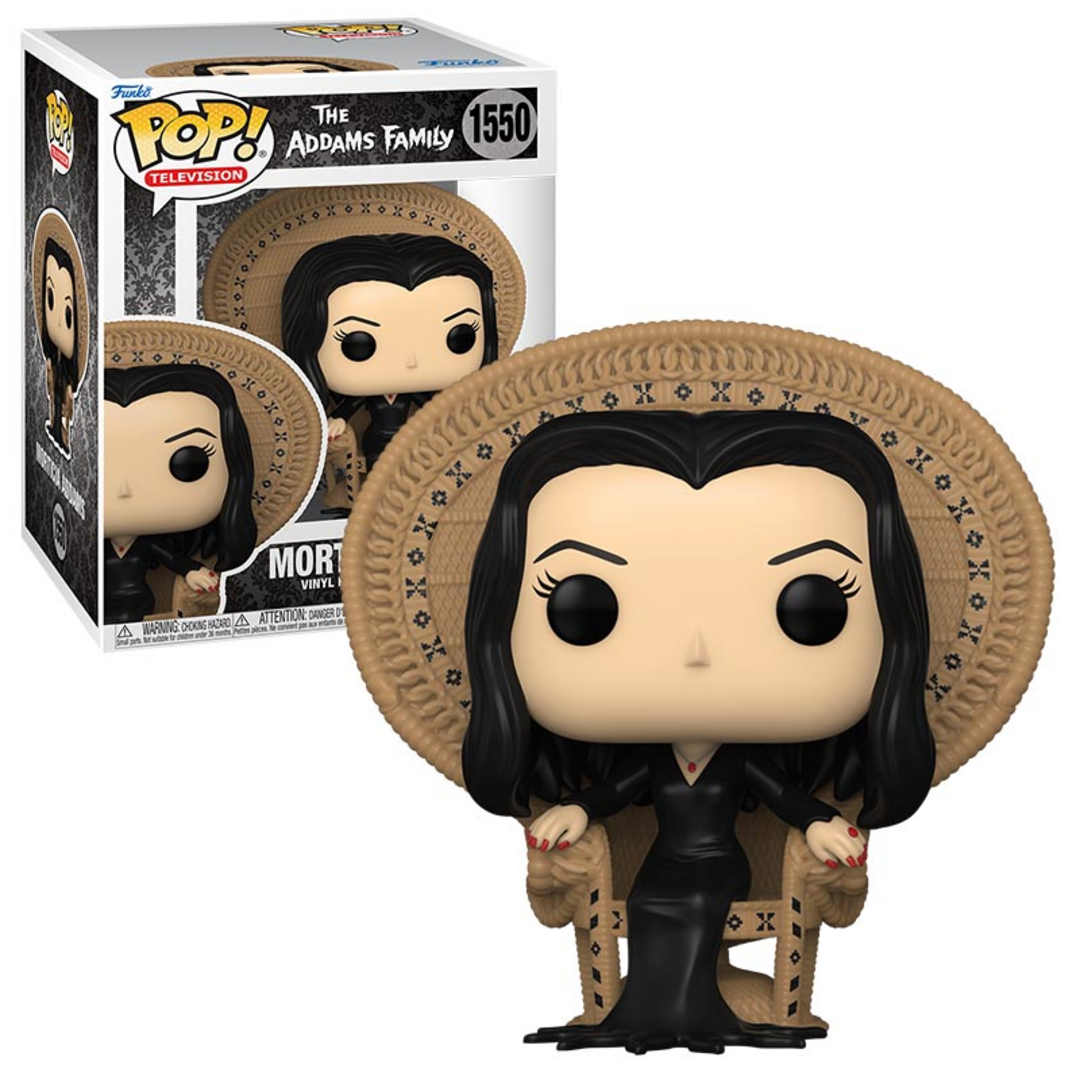 La Familia Addams - POP Deluxe Morticia In Chair
