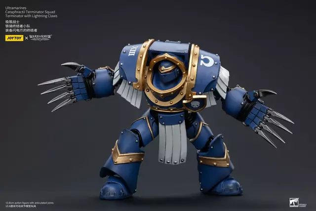 Reservar Figura Terminator Lightning Claws Ultramarines Warhammer JoyToy Figuras Estándar