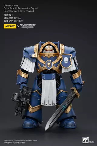 Reservar Figura Sargento Power Sword Ultramarines Warhammer JoyToy Figuras Estándar