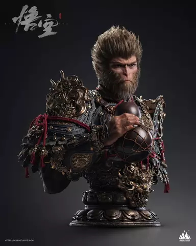 Reservar Busto Wukong El Predestinado Black Myth Wukong 1/1 Queen Studios 100cm Bustos Estándar