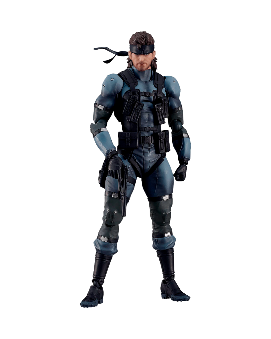 Figura solid snake metal gear solid 2: sons of liberty mgs2 version updated edition figma max factory