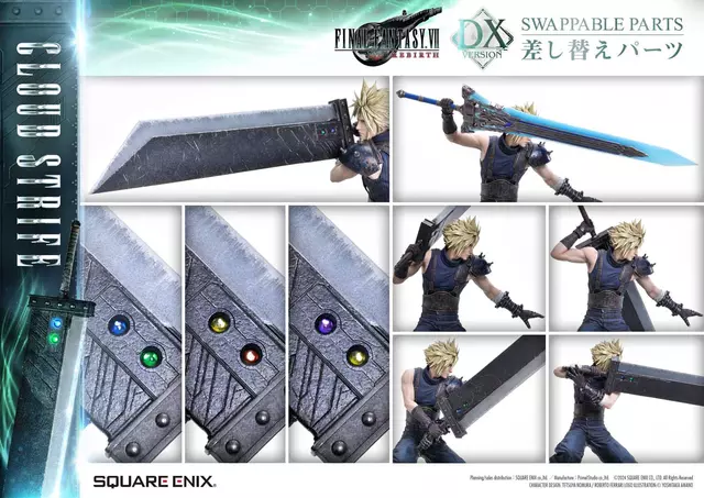 Reservar Estatua Cloud Strife Final Fantasy VII Rebirth Masterline Deluxe 1/4 Square Enix Estatuas