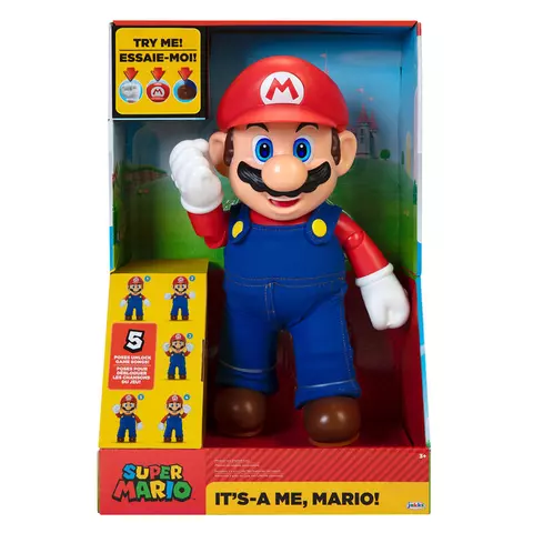 Comprar Figura interactiva ingles Its A Me Mario Super Mario Nintendo 36cm Figuras Estándar