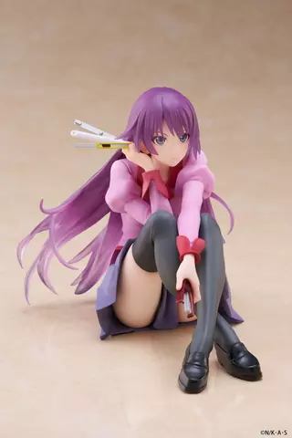 Reservar Figura Hitagi Senjougahara Monogatari Desktop Cute Taito 13cm Figuras Estándar