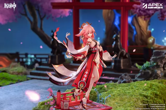 Reservar Figura Yae Miko Genshin Impact Astute Amusement Ver. 1/7 Apex Innovation Figuras Estándar