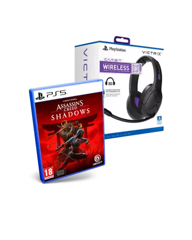 Assassin's Creed Shadows + Auriculares Gaming Victrix Gambit Wireless