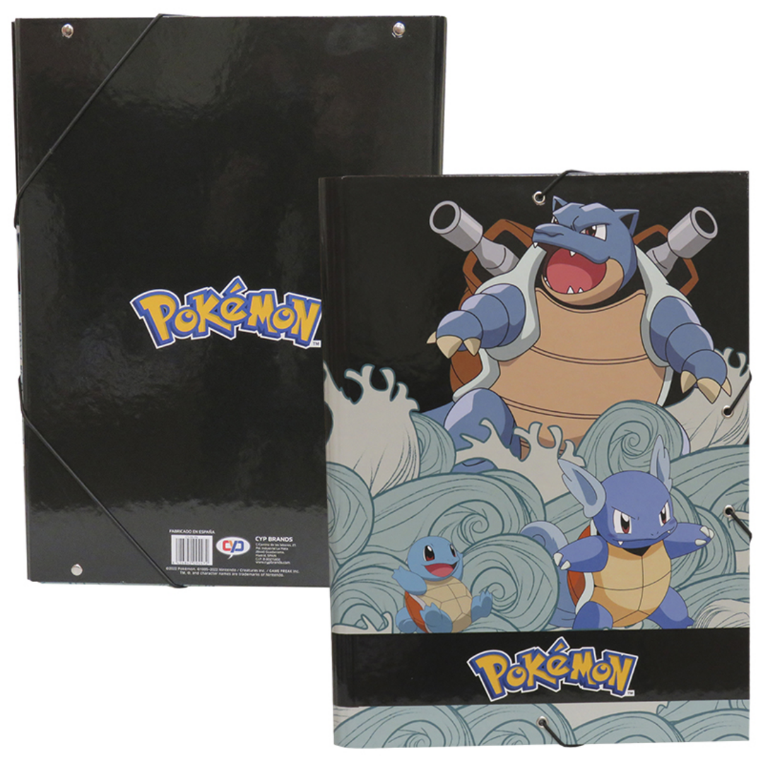 Pokémon - carpeta solapas squirtle