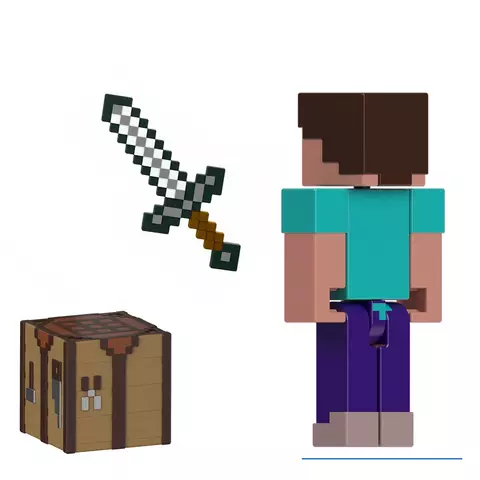 Comprar Figura Steve Minecraft Mattel 8cm Figuras Estándar