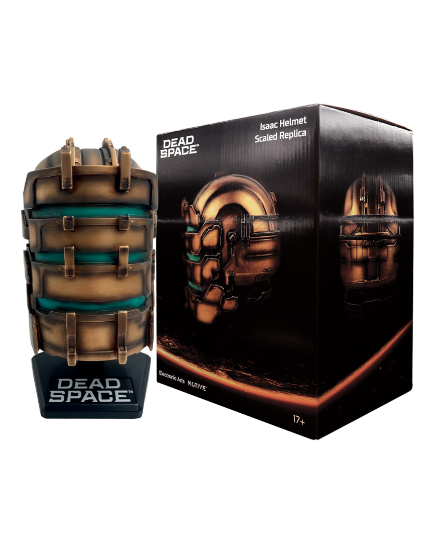 Casco isaac helmet replica dead space fanattik edición limitada