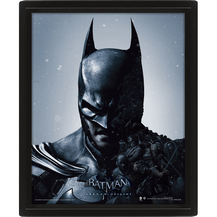 Comprar Batman Arkham Origins - Póster 3D Batman / Joker Estándar