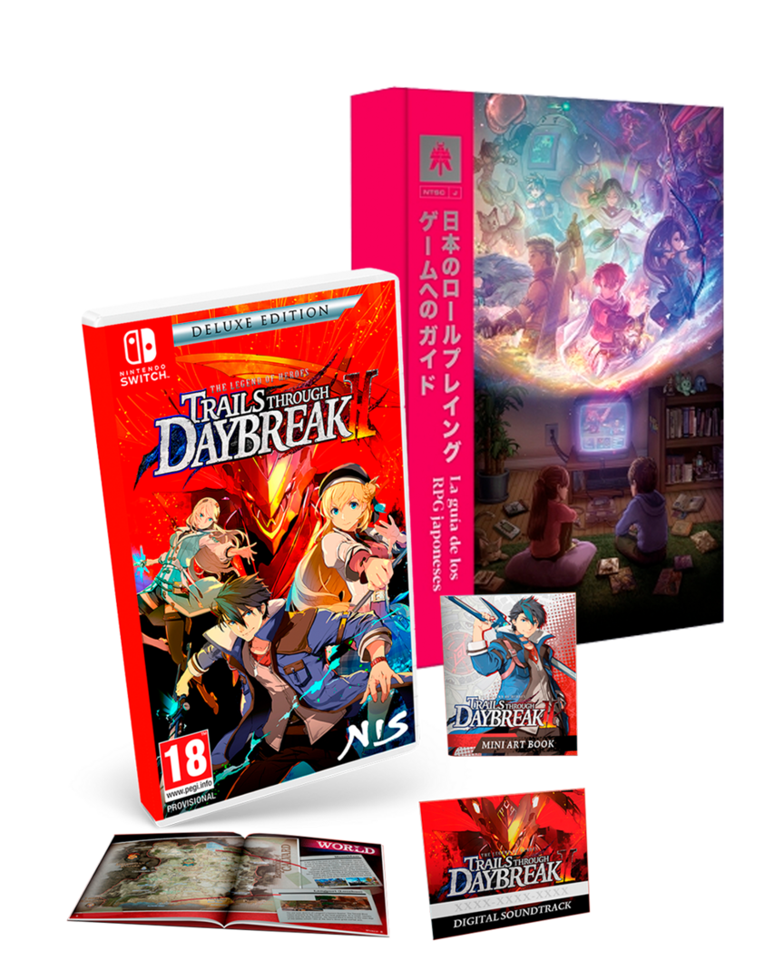 The Legend of Heroes: Trails Through Daybreak II - Ed. Deluxe + La Guía de los RPG Japoneses