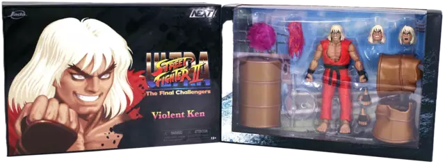 Reservar Figura Violent Ken Next Level PVC Ultra Street Fighter II: The Final Challengers 1/12 SDCC 2024 Exclusive 15 cm Figuras Estándar